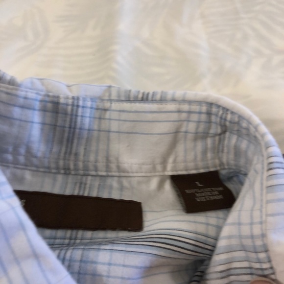 Two Perry Ellis short sleeve shirts size L - Picture 5 of 8